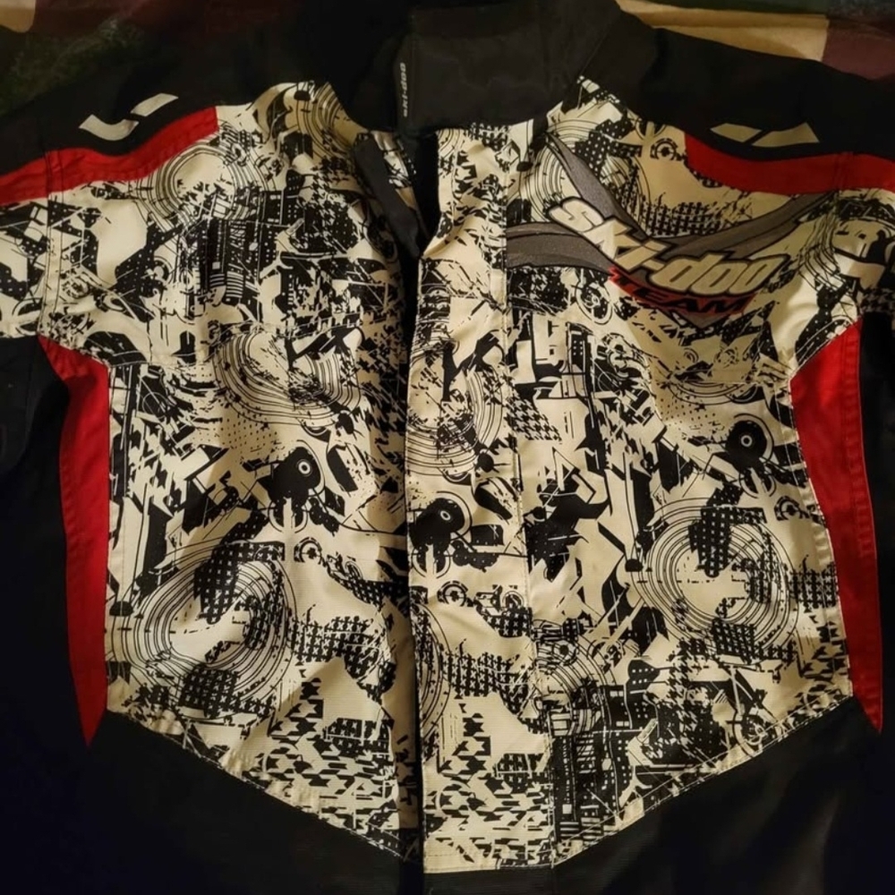 Icon Black and Red Motorcycle Jacket - Picture 2 of 5